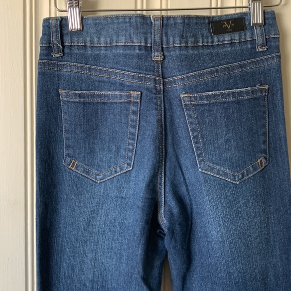 Versace Distressed Skinny Jeans Size 26 - Picture 6 of 12